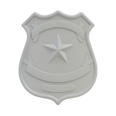 Image result for Police Badge 3D File