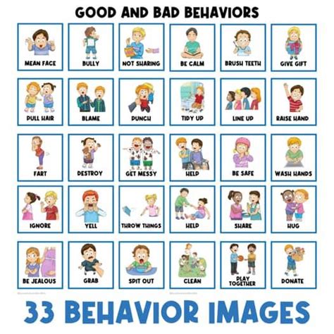 Image result for Behavior Cards for Nursery