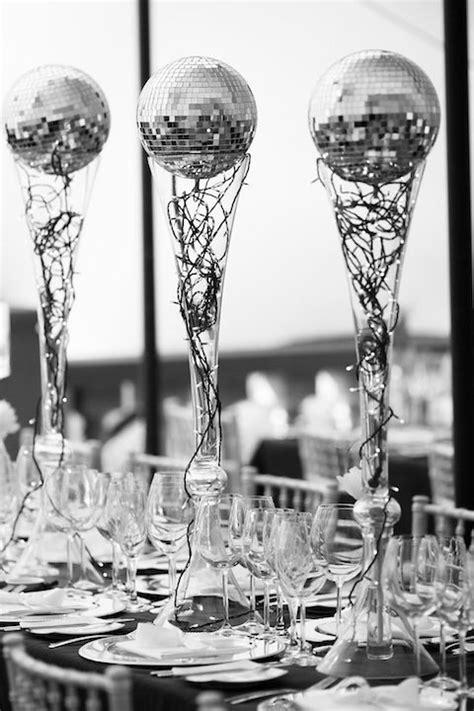 Image result for Disco Ball Table Centerpiece