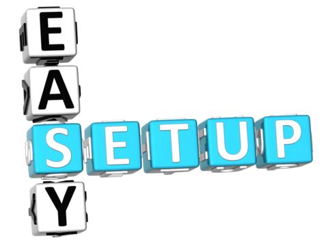 Image result for Easy-Setup Illustration