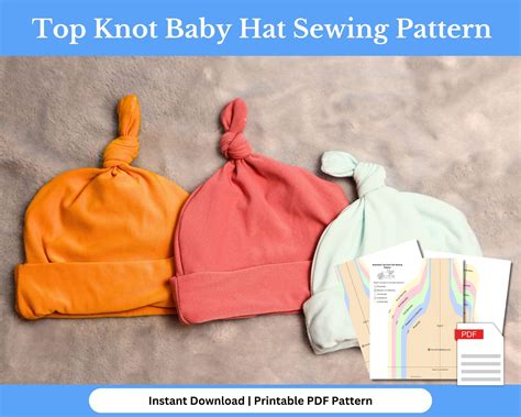 Image result for Free Printable Sewing Patterns Baby Hat