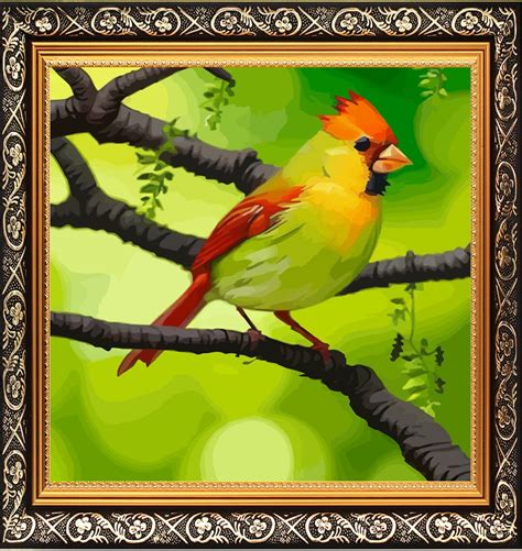 Image result for Free Cardinal Bird Pattern