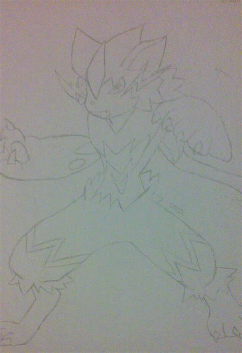 Image result for Zeraora Drawing