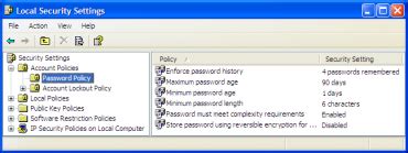 Image result for Password Settings On SQL