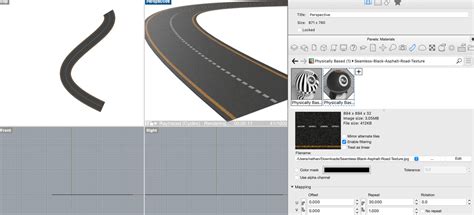 Toradh íomhá ar Road Texture 3DS Max