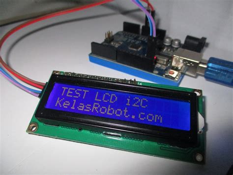 Program LCD Arduino に対する画像結果