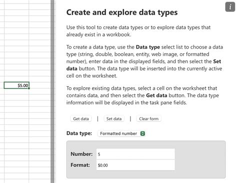 Data Types in Excel에 대한 이미지 결과