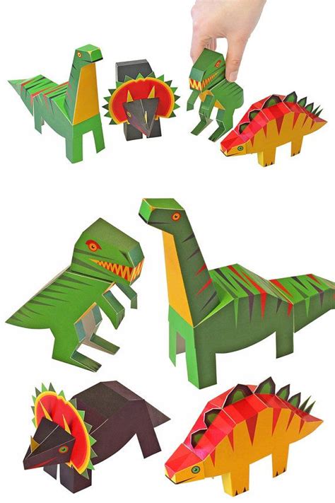 3D Paper Dinosaur に対する画像結果
