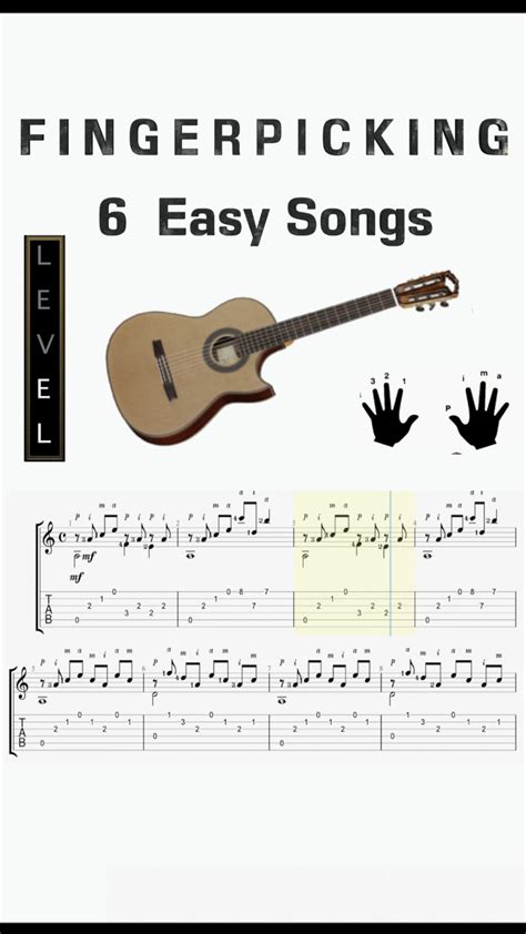 Fingerpicking Tutorials Guitar に対する画像結果