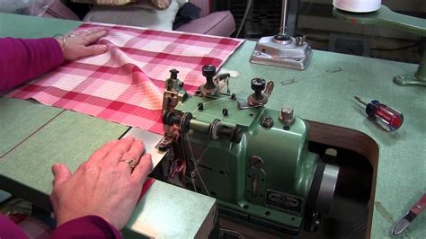 Image result for How to Thread A Merrow Machine