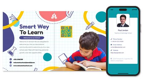 Image result for Sample Profile Page with QR Code