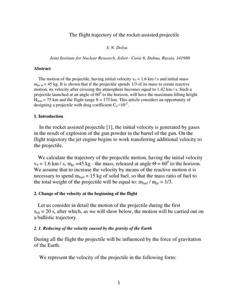 Afbeeldingsresultaten voor Rocket Assisted Projectile