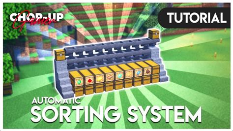 Toradh íomhá ar Sorting System Minecraft 1.8.9