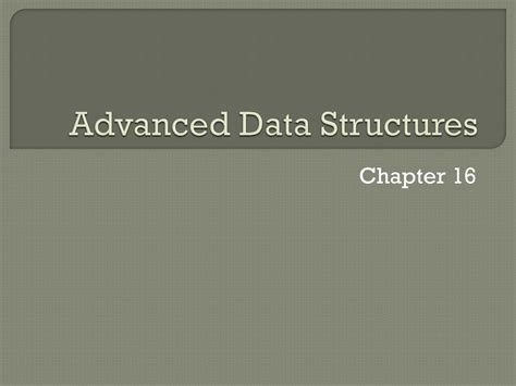 Advanced Data Structures に対する画像結果