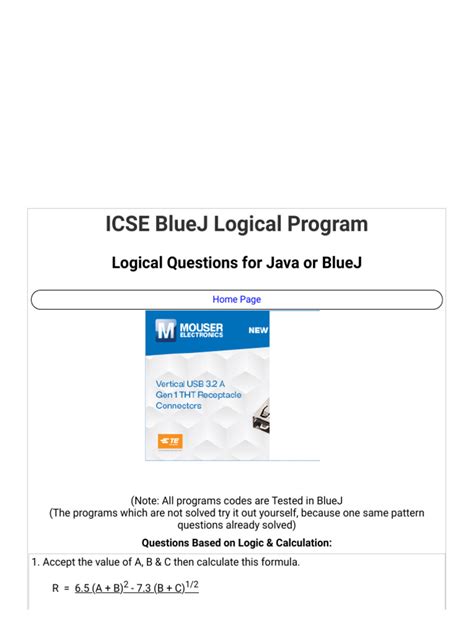 Image result for Mathematical BlueJ Programs