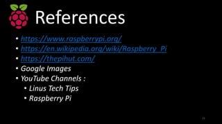 Image result for Presentatie Raspberry Pi