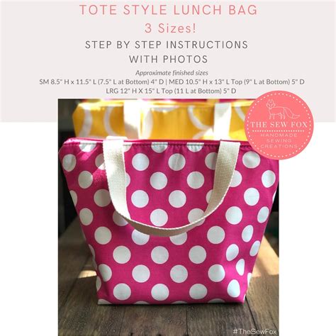 Free Printable Lunch Bag Pattern に対する画像結果