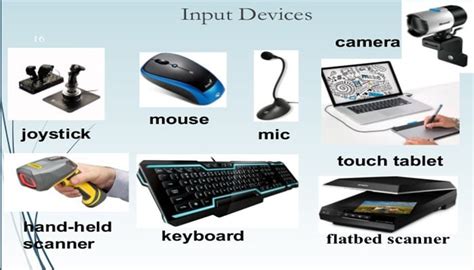 Input Hardware Devices に対する画像結果