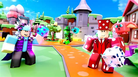 Toradh íomhá ar Roblox Character Rolling a Dice