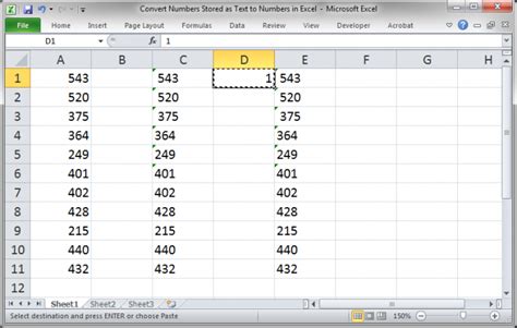 Image result for Excel How to Convert Cell to Number