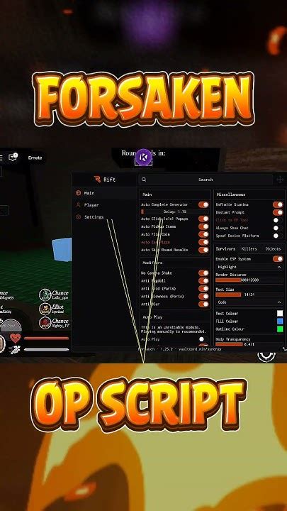 Image result for Forsaken Scripts Roblox