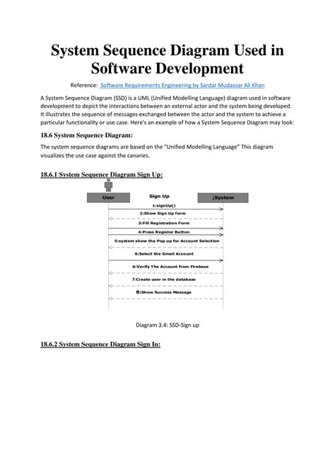 Image result for System Analysis Sequence Diagram