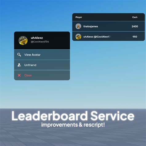 Floating Leaderboard in Roblox に対する画像結果