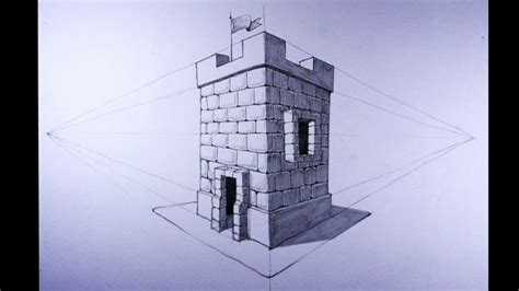 2-Point Perspective Castle માટે ઇમેજ પરિણામ