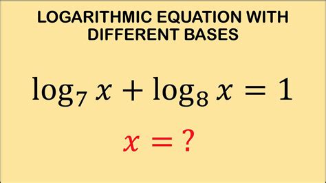 Logarithmic Common Base Equation に対する画像結果