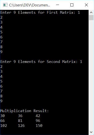 Image result for Write a Program for Matrix Multiplication in C++