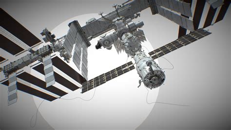 Image result for Damaged Space Station 3D Model