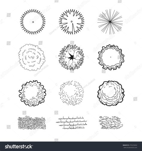 Image result for Plan View Plant Symbols