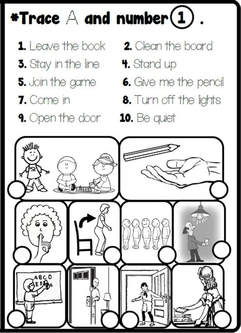 Image result for Rules at Home Worksheet