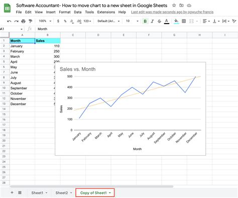 Image result for How to Make a Second Sheet with Just a Graph On Google Sheets