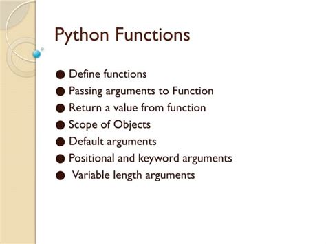 Toradh íomhá ar Functions in Programming Language