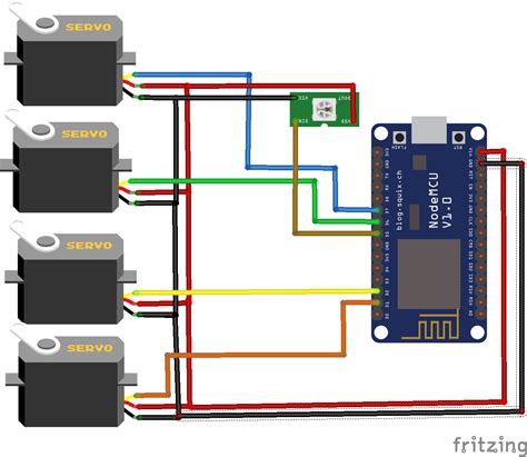 Image result for Esp8266 Servo Motor