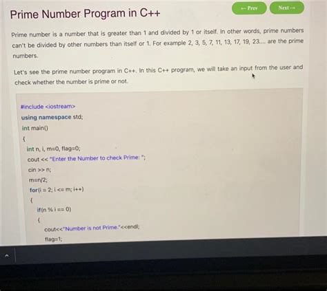 Image result for Write a Program for Prime Number in C
