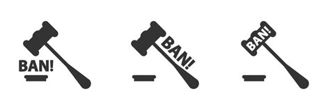 Image result for Ban Hammer Symbol