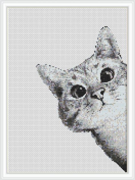 Image result for Cat Kitten Cross Stitch Patterns