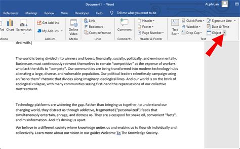 Image result for Add PDF File to Word