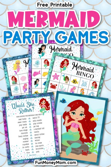 Mermaid Party Games に対する画像結果