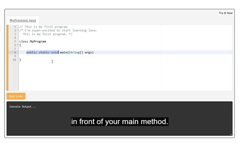 Toradh íomhá ar Study Java Online