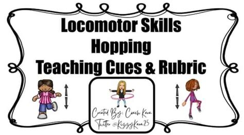 Afbeeldingsresultaten voor Hopping Skill Cues
