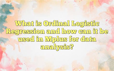 How to Record Data for Ordinal Logistic Regression కోసం చిత్ర ఫలితం