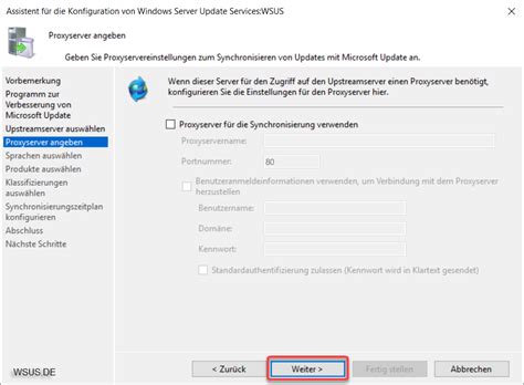 Toradh íomhá ar WSUS Install