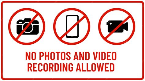 Image result for No Taking of Camera