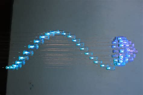 Toradh íomhá ar Champagne LED Arduino
