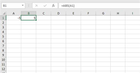 How to Find Absolute Value in Excel に対する画像結果