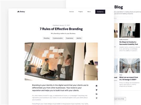 Image result for Blog Article Page Layout HTML