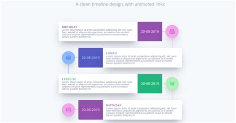 Image result for Project Timeline Template HTML/CSS